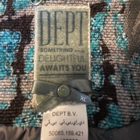 AMAZING coat by DEPT SOMETHING TRULY DELIGHTFUL AWAITS YOU, size XL great detail - Picture 9 of 16